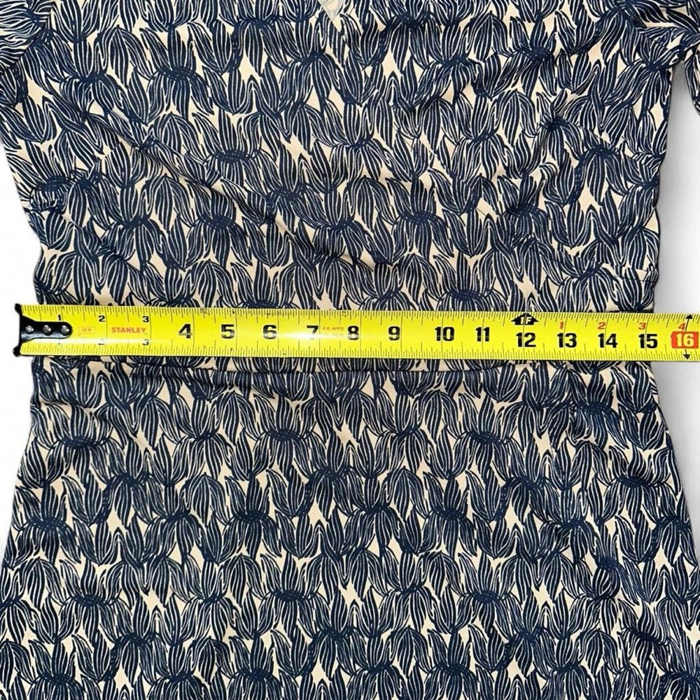 Sigrid Olsen Block Print Midi  Dress - Picture 6 of 8